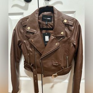 Leather jacket